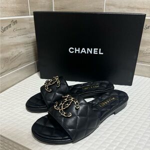 Chanel slippers